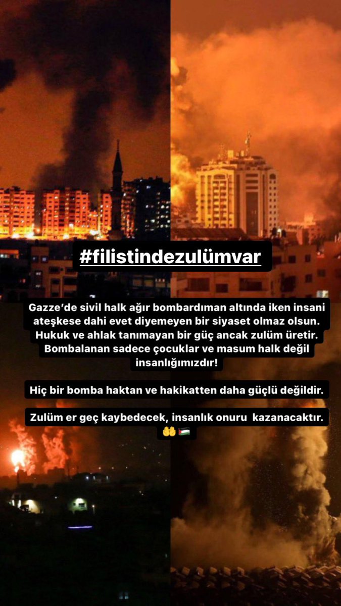 #FilistindeSoykırımVar