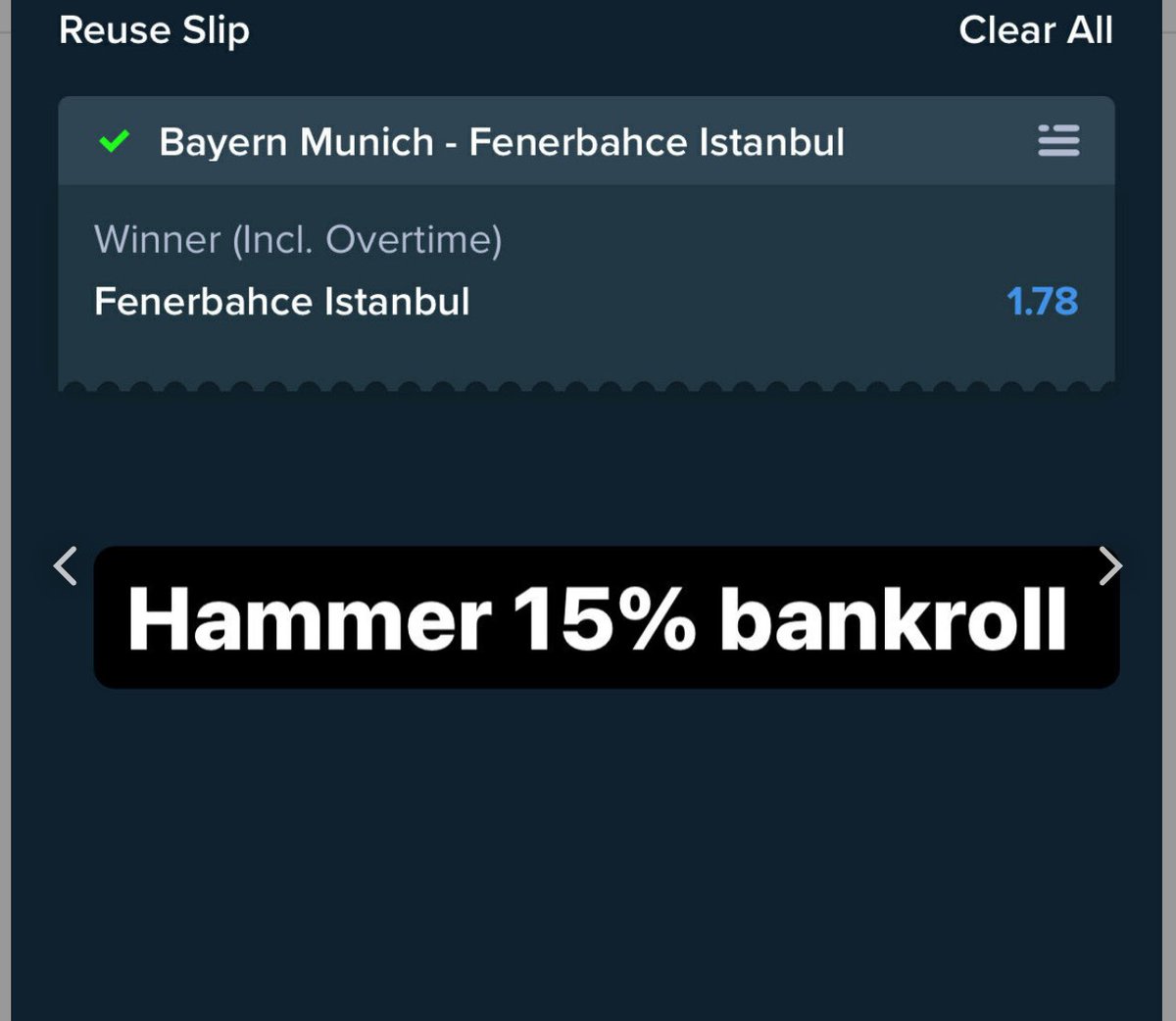 cheapSkinnyBets's tweet photo. Bets goes 1/2 from Skinnybets #Skinnybets https://t.co/SE097zheDx