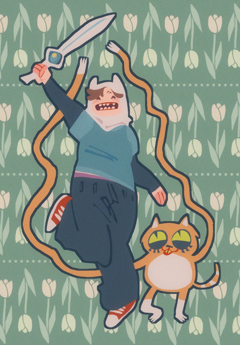 funnybonesfunny's tweet photo. Garfield &amp; Marmie #finnsona :33 https://t.co/7XbuQYVhA5