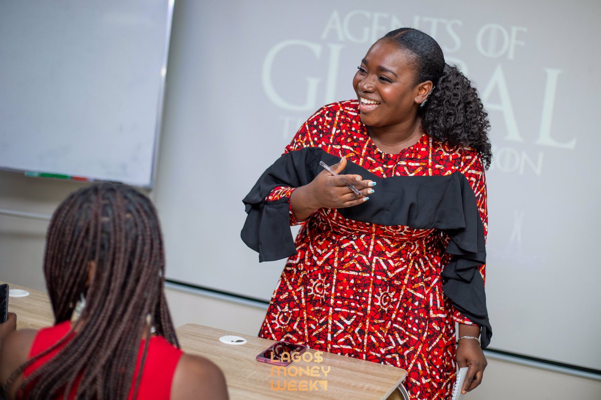 afromoneyweek's tweet photo. Lagos Money Week’23! 🎉

All Smiles! We are set for tomorrow’s main event😅❤️

#AfroMoneyWeek #LagosMoneyWeek https://t.co/jMuNExmWbI