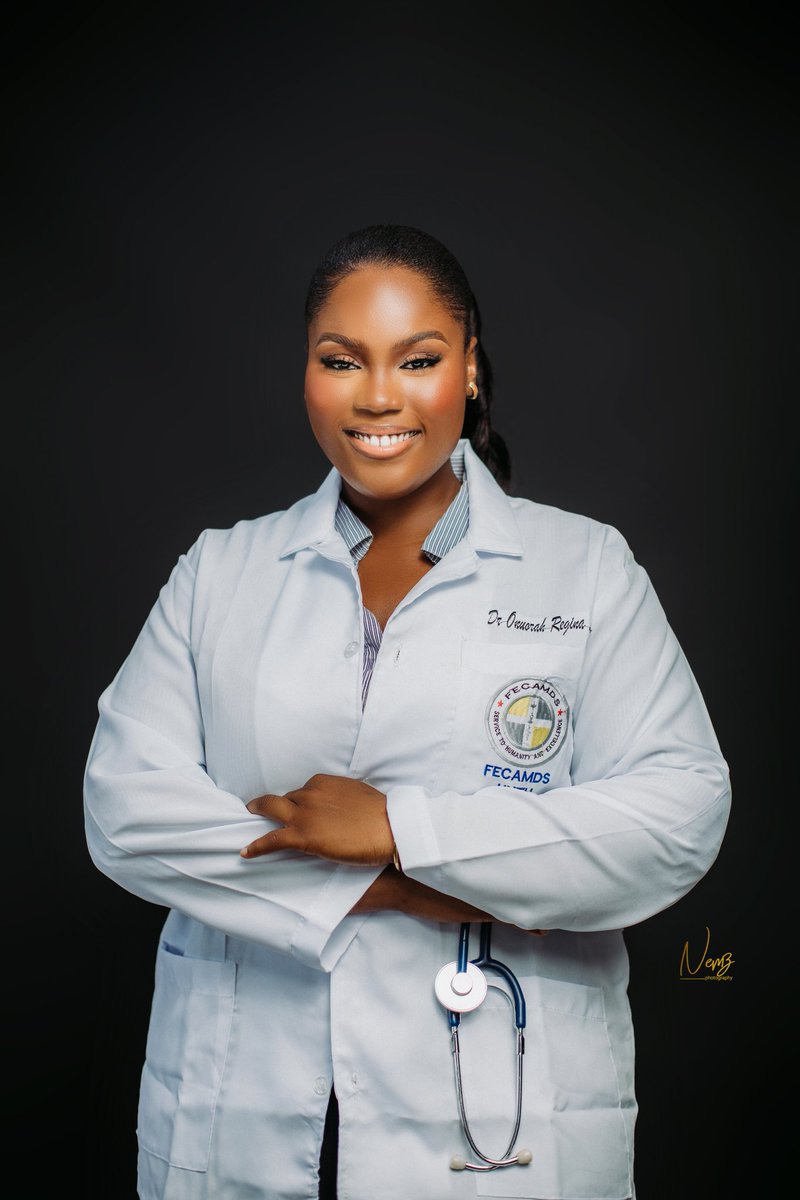 regina_osc's tweet photo. Today I swore the Hippocratic oath, feels so surreal.
Officially Dr Onuorah Regina Chikaodili (MB;BS Nig.)

Cheers to a successful career and a beautiful future...this doctor is grateful ❤️
📷 @NemzPhotography
#MedTwitter https://t.co/TdRddWYk1q