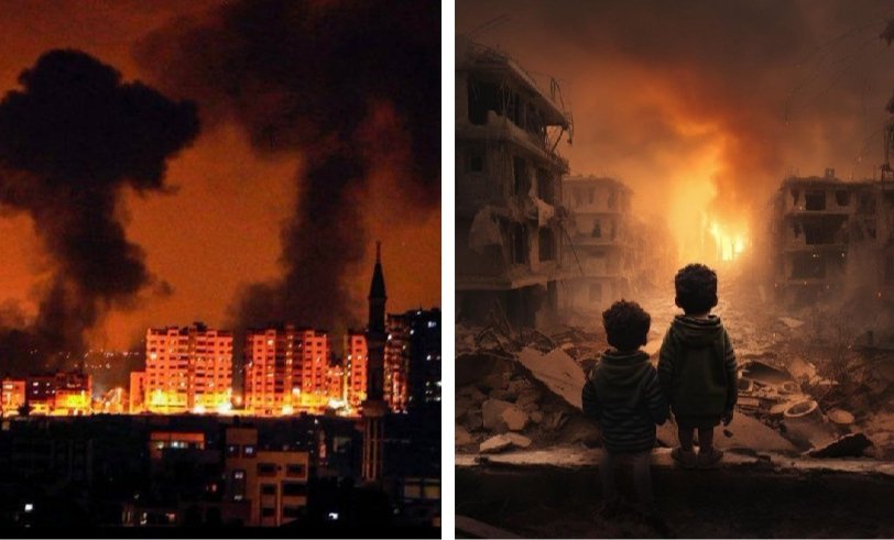 Dünyanın en uzun hüznü yağıyor, yenilmiş insanlığımızın üzerine... #starlinkforgaza  #Filistin