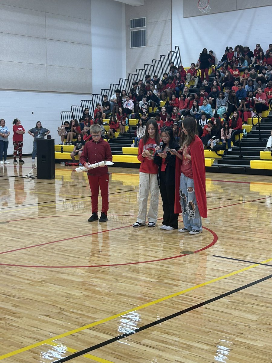 Vista Ridge Middle (@vistaridgems) on Twitter photo Thank you <a href="/VRMScheer/">VRMS CHEER</a> for organizing a great pep rally to wrap up Red Ribbon Week! We had great performances from theater, band & cheer and heard from student leaders in athletics and NJHS. #EveryPanther 💛🐾🖤 Thank you <a href="/VRMScheer/">VRMS CHEER</a> for organizing a great pep rally to wrap up Red Ribbon Week! We had great performances from theater, band & cheer and heard from student leaders in athletics and NJHS. #EveryPanther 💛🐾🖤