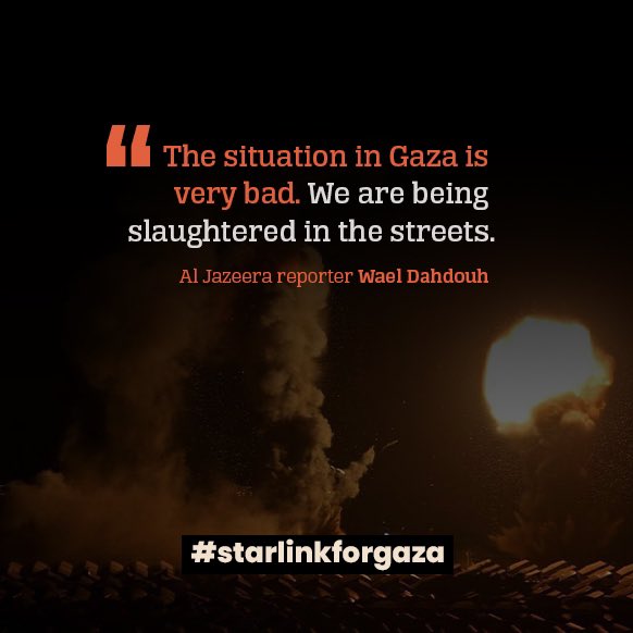 Slam9367's tweet photo. @jacksonhinkle HELP PLEASE !!!!!!! 🇵🇸🇵🇸🇵🇸

People are being subjected to genocide in Gaza. There is no communication and people are being killed. We need Starlink technology. Help Gaza! @elonmusk #starlinkforgaza https://t.co/pQd0IqbGwD