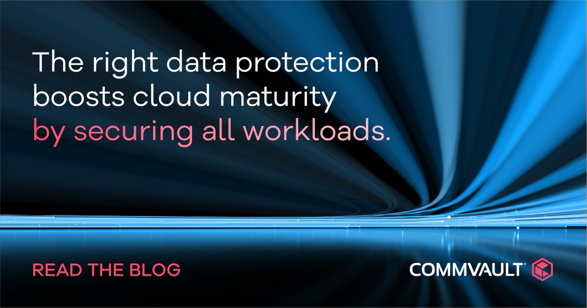 Commvault's tweet image. With the broadest coverage, #Commvault secures the foundation of your hybrid enterprise. Get started on a #cloudprotection strategy that builds your business up — check out the blog and dive into the details with our e-book: ow.ly/L4qg50Q1nyF