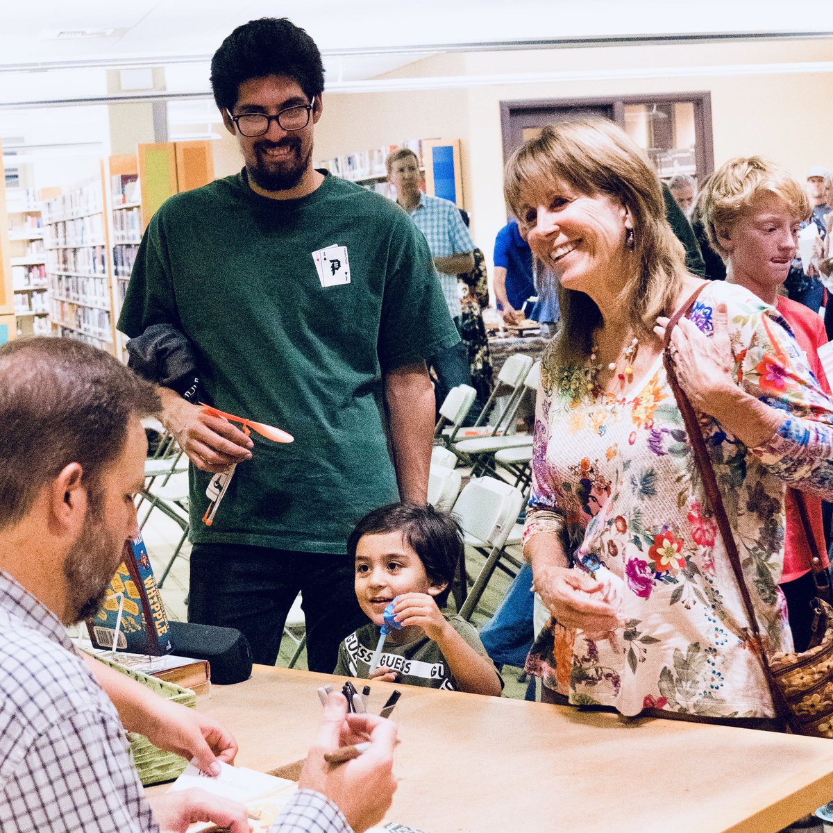 mattwardwords's tweet image. Thanks to everyone who helped launch UNFLAPPABLE last week! I had a blast with @warwicksbooks and our wonderful crowd. (Hope they manage to get the balloon rockets out of the library rafters soon)

@smagoon @AHedit @clarionbooks @HarperChildrens @LitTraveler

#kidlit #picturebook