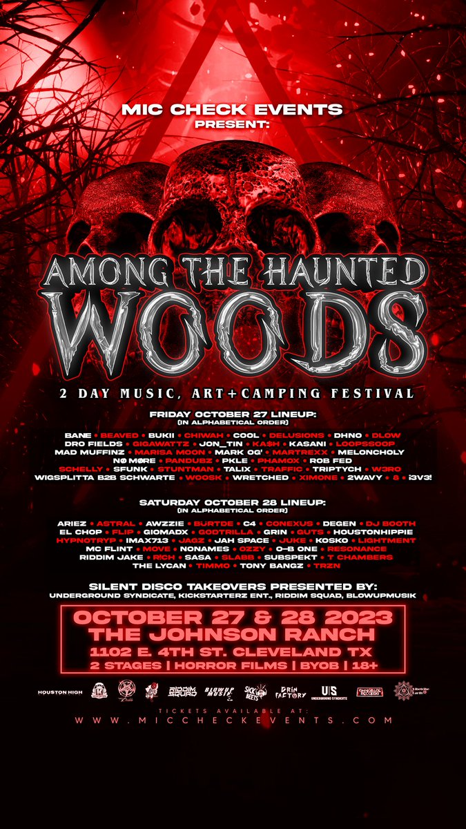 KickstarterzEnt's tweet photo. Doors are now open for GA Camping! ⛺️

Music starts at 8pm tonight! 

And tomorrow Day 2
Be sure to catch the KICKSTARTERZ Channel at the Silent Disco stage
Channel: RED 🔴🔴🔴
At 9pm to 7am

9 Move
10 Flip
11 Kosko
12 Lycan
1 El Chop
2 Ariez
3 Tony Bangz
4 Sasa
5 Jagz
6 IMAX713 https://t.co/Oej8QoY6Mr