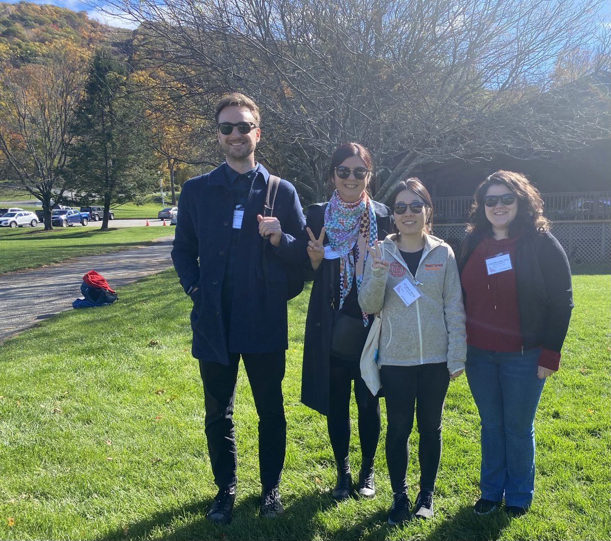 Awesome time with the lab at the <a href="/WCM_IMP/">Immunology & Microbial Pathogenesis (IMP) Program</a> retreat this year! <a href="/SeongJiHan/">Seong-Ji Han</a>  <a href="/jmingeum/">Mingeum Jeong</a>  <a href="/lmsilva_biomed/">Luísa Menezes-Silva</a>