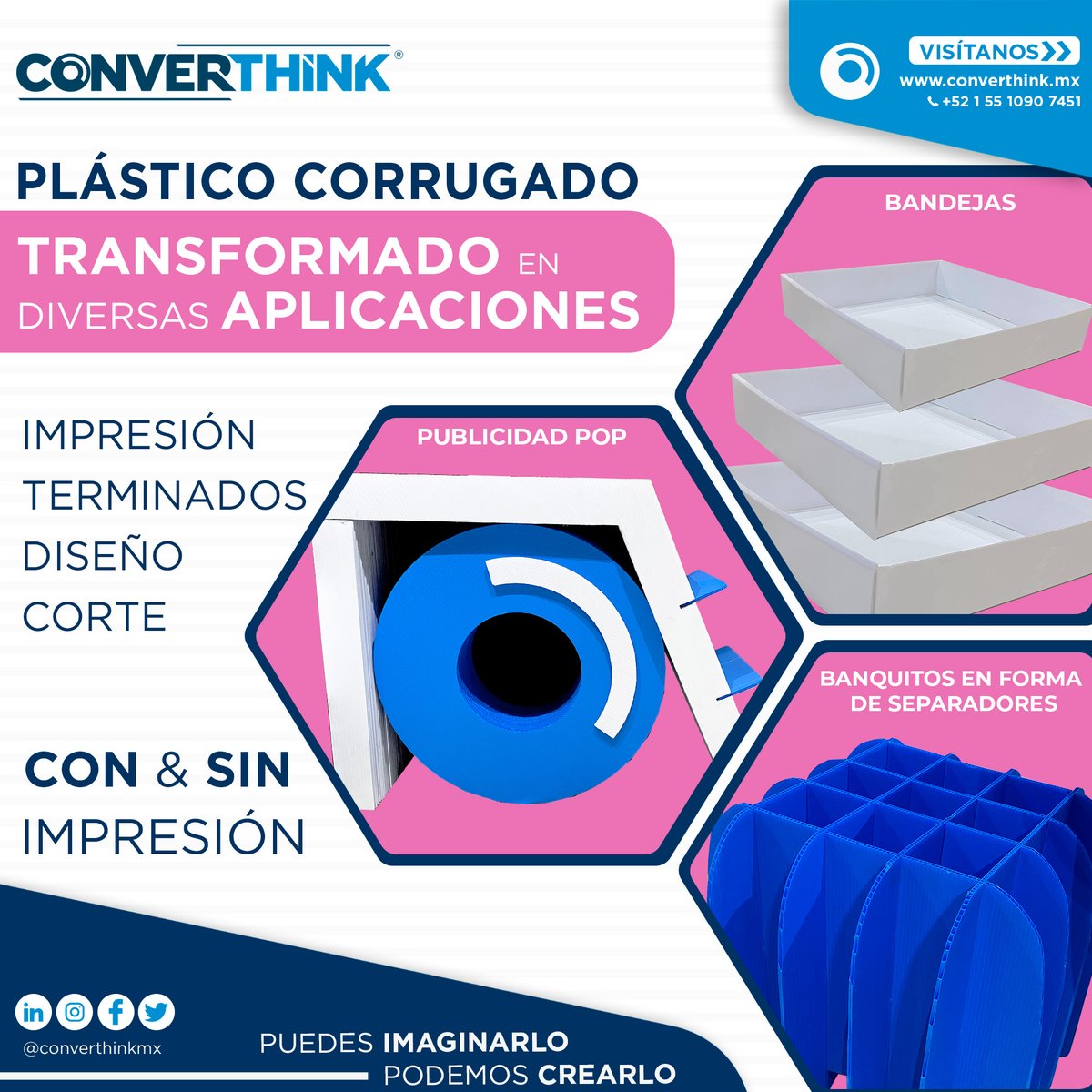 converthinkMx's tweet image. Descubre cómo nuestro plástico corrugado está cambiando el juego. 📦🚀

🚀 🚀 ¡COTIZA YA! bit.ly/3B9ik1h

🌐 VISÍTANOS: converthink.mx

#EmpaquesInnovadores #converthink #empaques #calidad #plastico #corrugado #diseño #innovacion #crear #empaquescorrugados