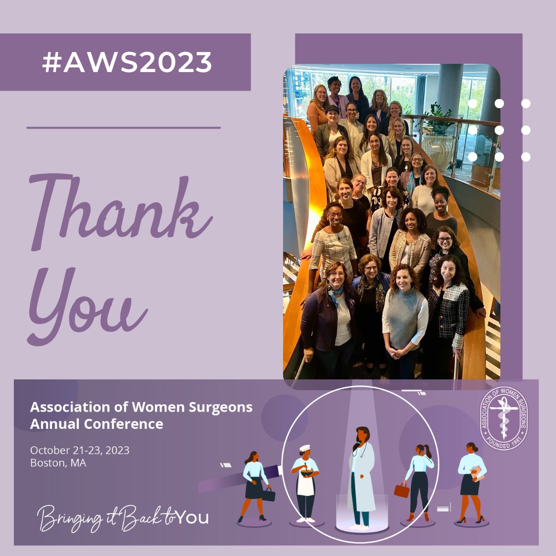 It's been one week since the #AWS2023 Conference, and we want to extend a heartfelt thanks to every speaker, presenter, exhibitor, supporter, volunteer, and attendee for participating in a program designed around the theme, 'Bringing it Back to You.' We look forward to 2024!