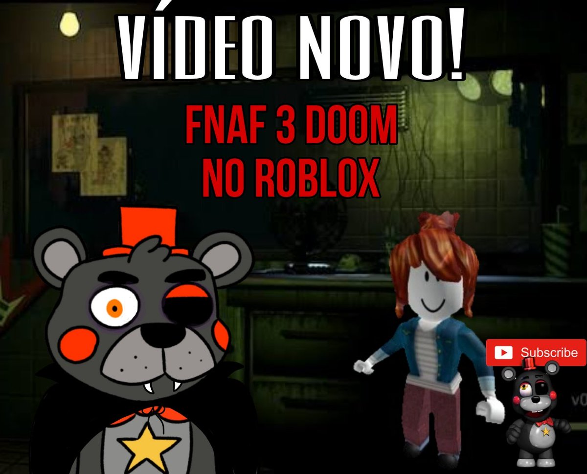 FNAF 2 DOOM no ROBLOX! (Noite 1, 2 e 3) 