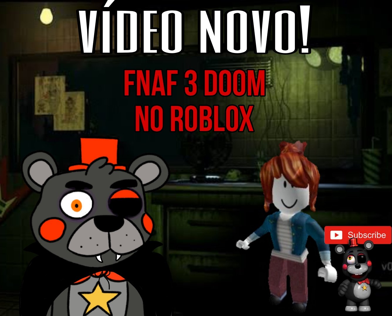 The Joy of Creation: Doom - A Noite do Golden Freddy - Noite 7 e Final  (FNAF Doom) 