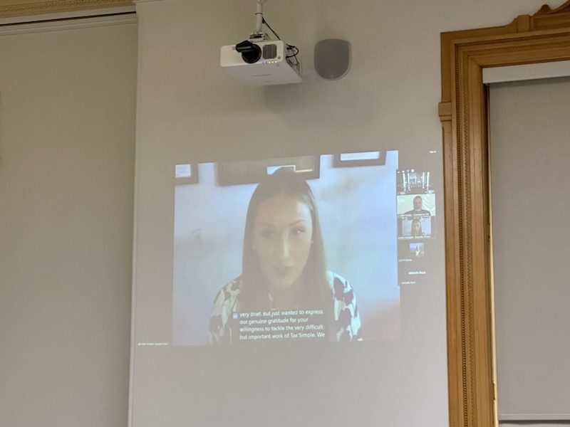 SimpleSalesTax's tweet image. Thanks to @MartinMarietta, @ExpediaGroup &amp;amp; @feely_pam for testifying today in support of key legislation - sponsored by @SenatorKVW @Cathy_Kipp @JeffBridges Rep. Rick Taggart - that will move CO toward a simplified sales and use tax system, improving the biz climate and economy.