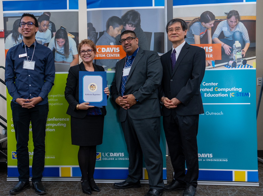 ucdcstem's tweet photo. Lisette Estrella-Henderson named C-STEM Superintendent of the Year. Congratulation to Superintendent of Estrella-Henderson!  https://t.co/EfTn5XmTyi

https://t.co/2vg3TNJ2GM https://t.co/BaFOEdM0tV
