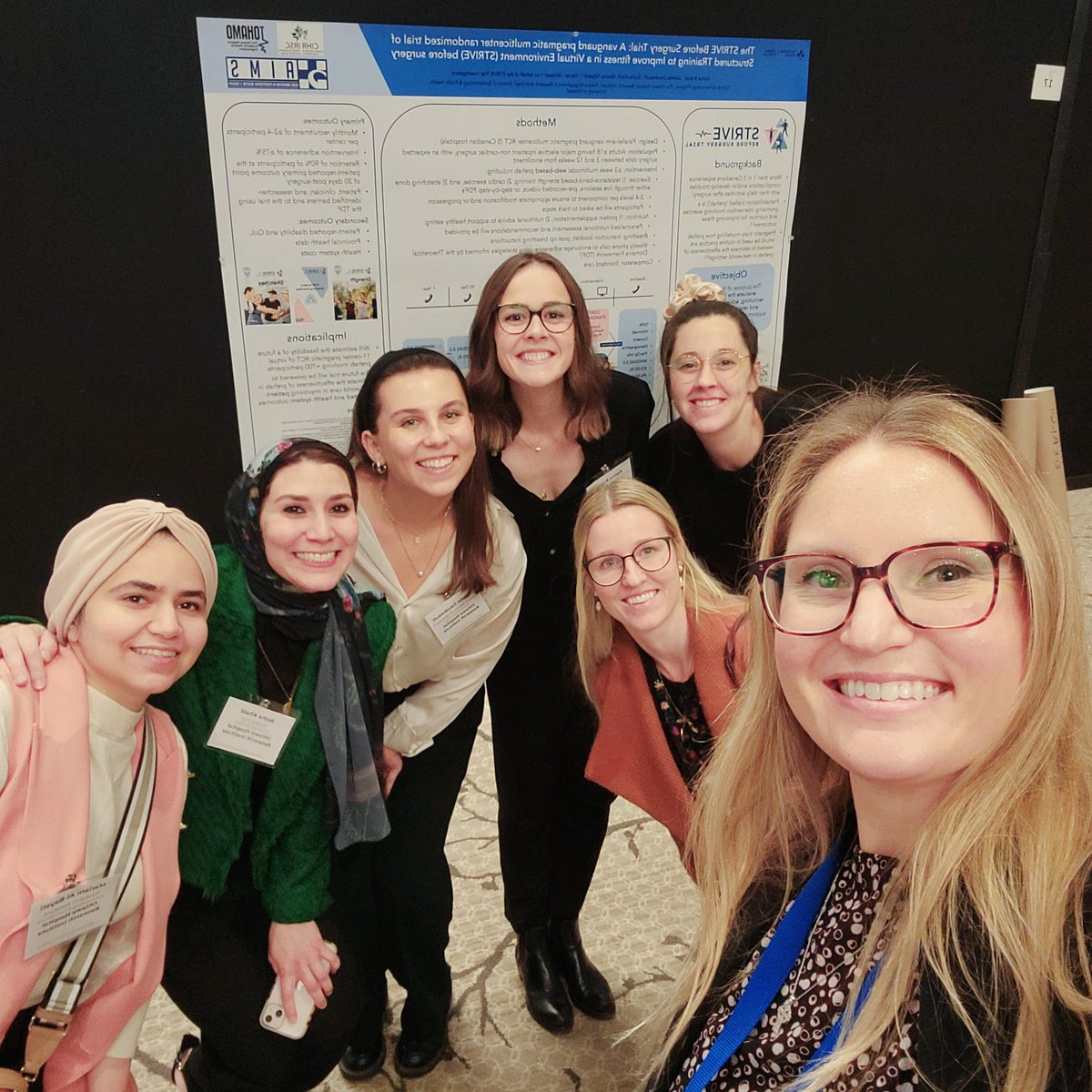 Emily Hladkowicz (@emhladkowicz) on Twitter photo Find yourself a team (like <a href="/aims_periop/">AIMS Research Group</a> led by <a href="/mcisaac_d/">Dan McIsaac</a>) that all genuinely cares about the same thing: helping patients prepare for surgery with #prehab. Pictured here are some amazing prehab coaches and research staff <a href="/OttAnesthesia/">OttawaAnesthesiology</a>. 👟🥗🤳 Find yourself a team (like <a href="/aims_periop/">AIMS Research Group</a> led by <a href="/mcisaac_d/">Dan McIsaac</a>) that all genuinely cares about the same thing: helping patients prepare for surgery with #prehab. Pictured here are some amazing prehab coaches and research staff <a href="/OttAnesthesia/">OttawaAnesthesiology</a>. 👟🥗🤳
