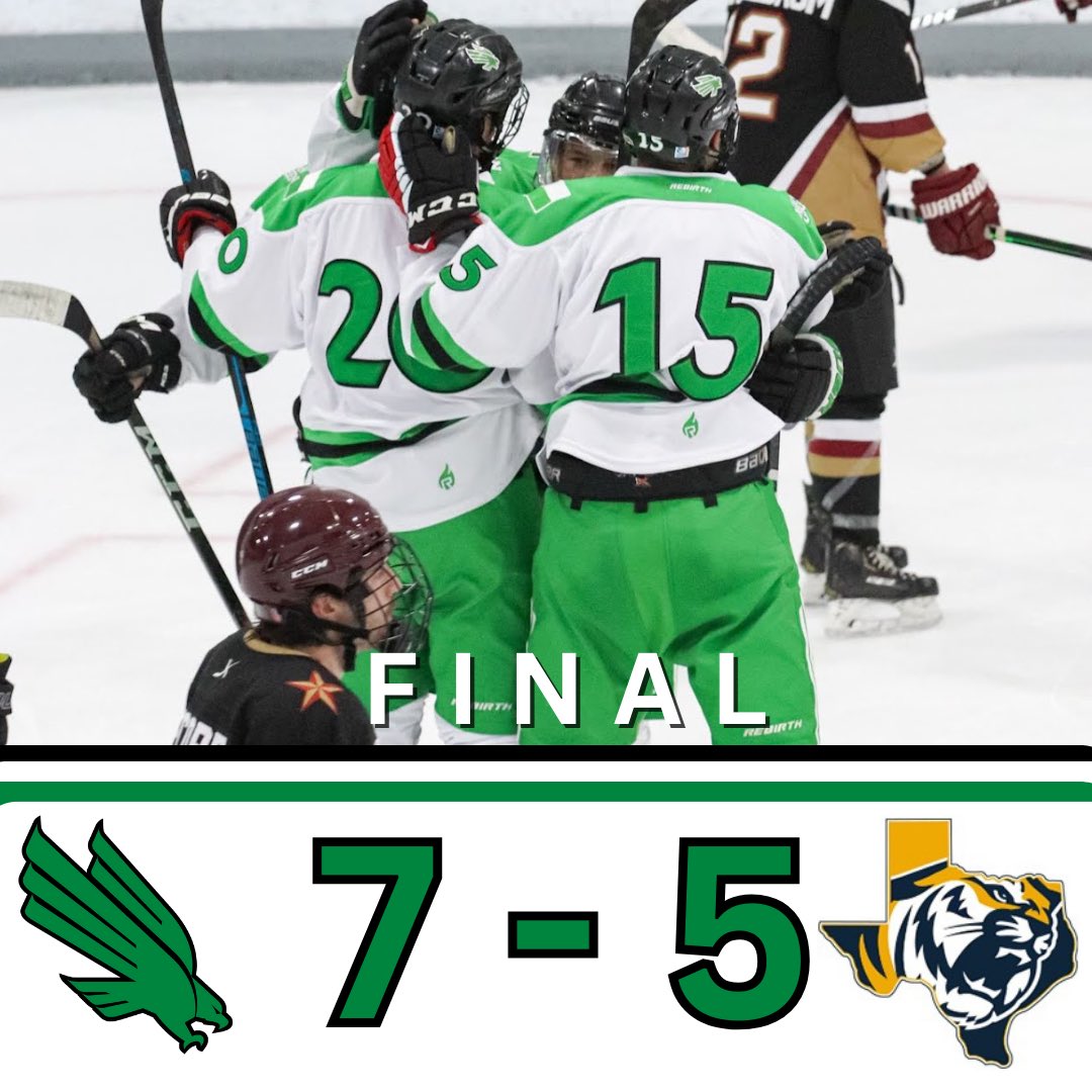meangreenhc's tweet photo. LIGHT THE TOWER!!!

Mean Green take game 2 in Frisco!

#GMG | #UNTHockey https://t.co/5rHBT7L8Bl