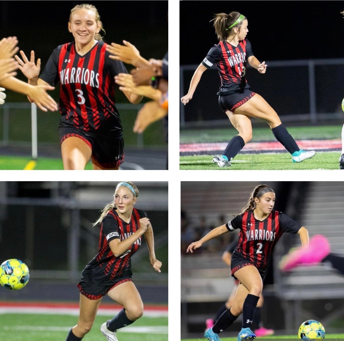 📢We have 4 athletes selected to 2023 WPIAL Section 2-3A All Section Team
👉Brooklyn Baldensperger #3  
👉Giovanna Ferraro #13  
👉Olivia Kristen #9  
👉Mia Valerio #2 
👏“Beautiful job girls, well done!”
<a href="/giovanna4r0/">Giovanna Ferraro</a> 
<a href="/oliviakris75836/">olivia kristen</a> 
<a href="/mia_valerio32/">Mia Valerio</a> 
<a href="/EFWarriors/">Elizabeth Forward HS</a> 
<a href="/warrior_ef/">EF Warrior Athletics</a>
