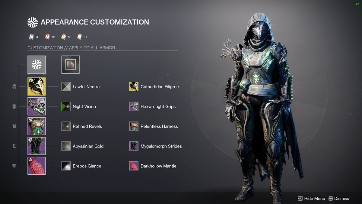 FB7370's tweet photo. Hice mi mejor esfuerzo para vestir a mi cazadora como Matinta Perera. @oEversonBr @destinygameBR https://t.co/EGGEfojUD9