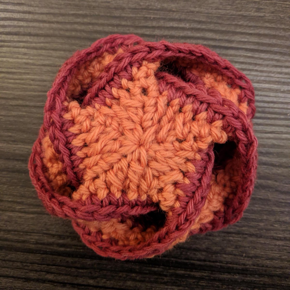 Introducing Topological Crochet, MoMath's mind-bending in-person crochet series!

Let artist Shiying Dong guide you in building topologically nontrivial, visually pleasing yarn sculptures akin to the ones below.

Register now: momath.org/crochet.

#MoMath #NYCMuseums #Event