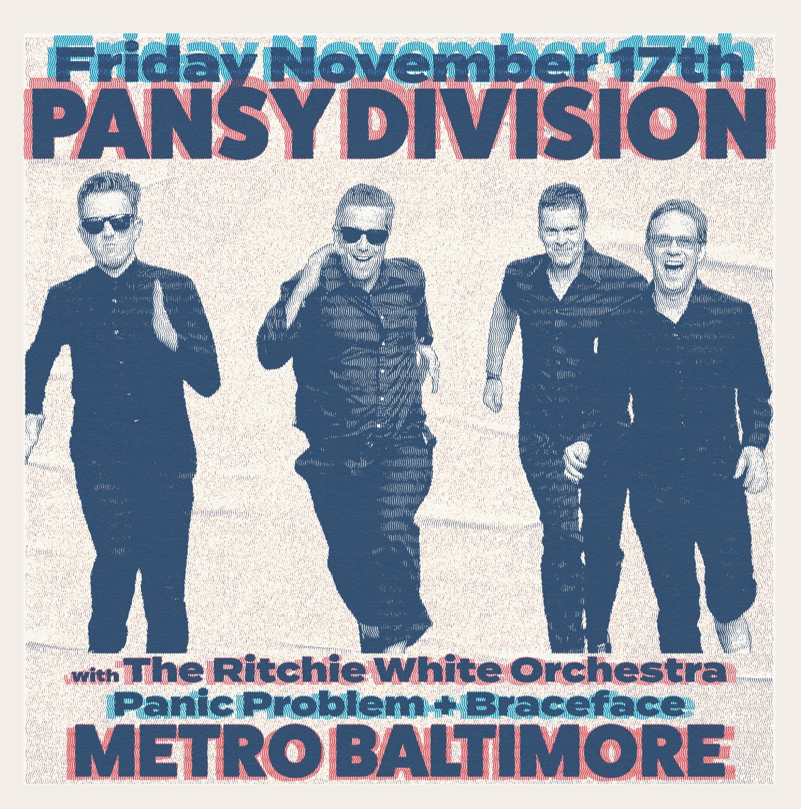 pansydivision's tweet photo. PD play the Metro Gallery in Baltimore on Friday, November 17 on our quick swing through the East Coast. Don't miss it!
Get tickets here: https://t.co/pkACZh6o7L https://t.co/WCLO1AITZu