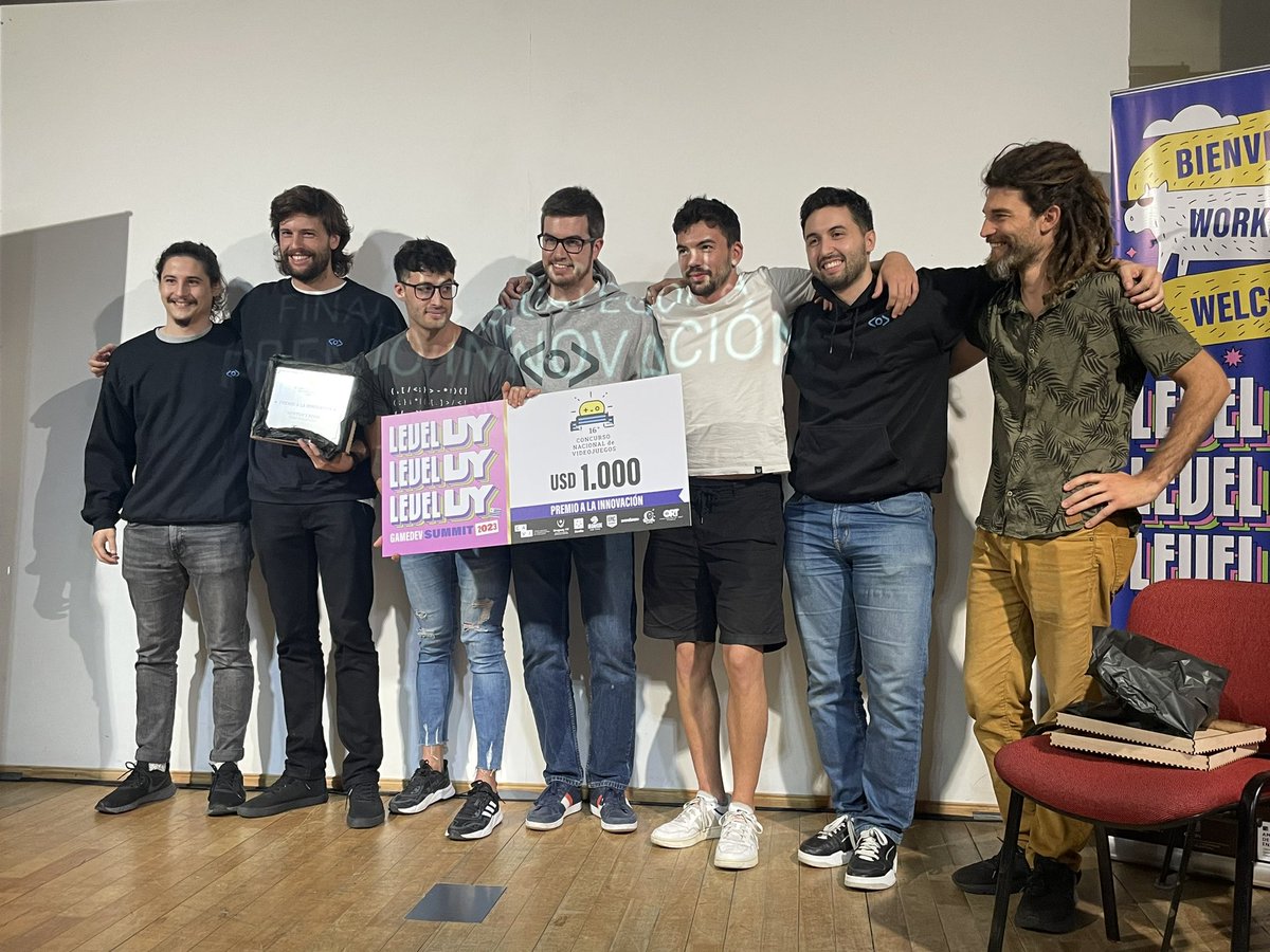PressOverNews's tweet image. El Premio a la Innovación en @LEVEL_UY 2023 es para Newton's Room, una experiencia en realidad virtual espectacular.
