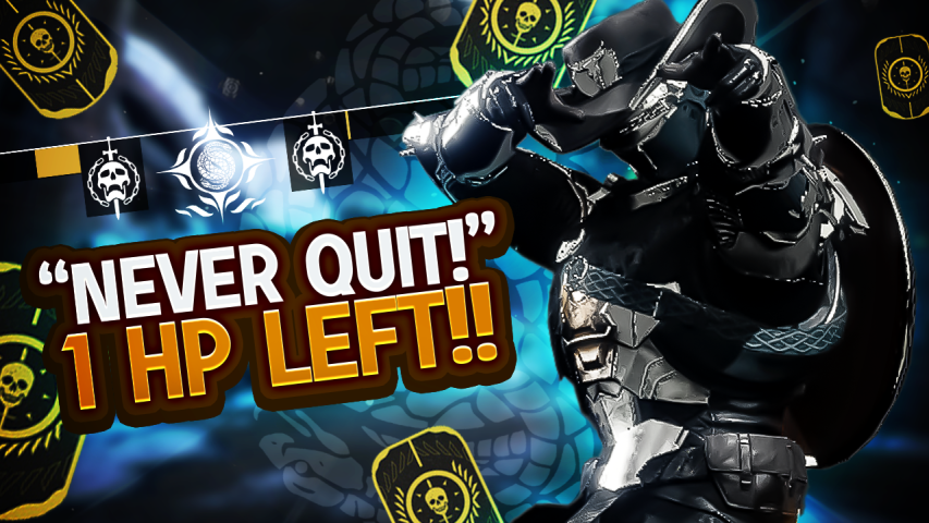 NEW VID is LIVE on #YouTube 

#Destiny2 #Gambit 

Top 1% Gambit Player Never Quits...

youtu.be/SzM3hhH9oT0