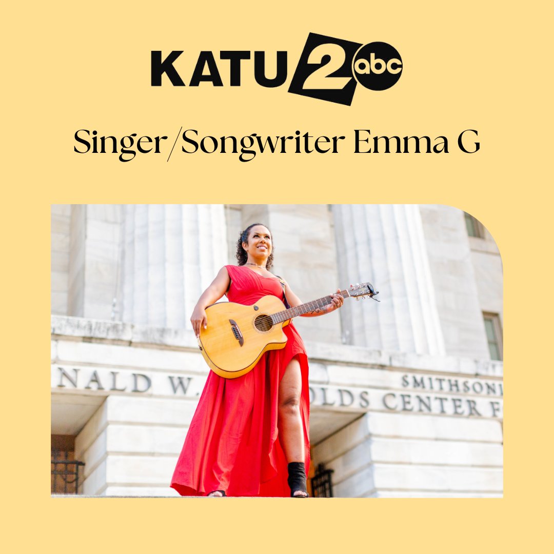 Singer/songwriter @EmmaGmusic sat down with @KATUNews 'Afternoon Live' to talk about how music became her salvation after experiencing childhood bullying and how she now helps others turn to music to help their mental health. Check out her segment here: katu.com/afternoon-live…