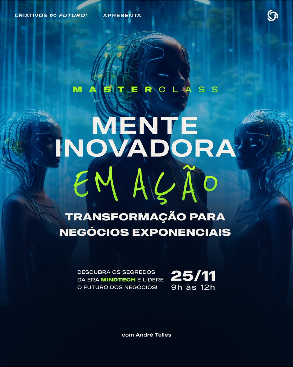 andretelles's tweet photo. 🚀 Grande novidade a caminho!
É com imenso prazer que anuncio o lançamento do meu sétimo livro, o ebook "Cultura MindTech". Uma profunda exploração de como a tecnologia e a inovação estão reconfigurando a essência de nossas mentes. https://t.co/U4v7DBwdd3