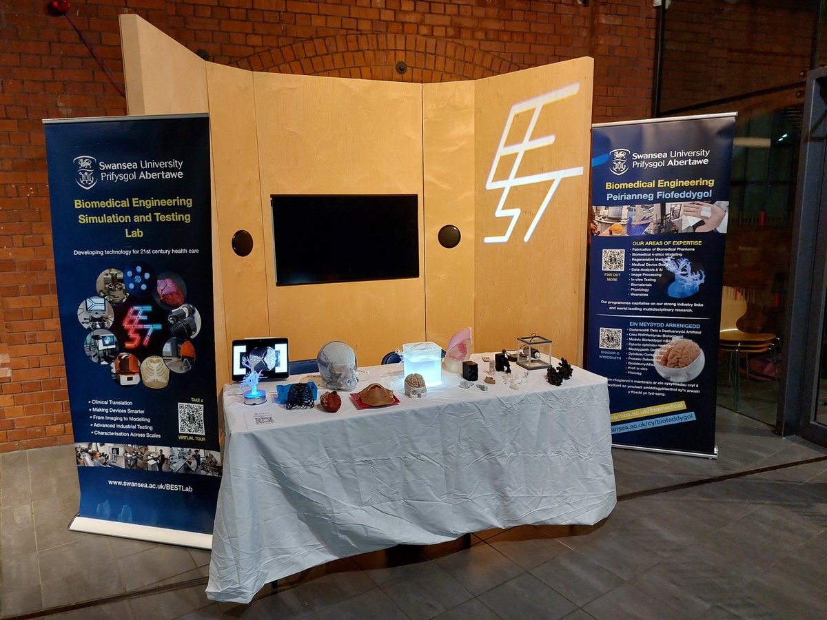 Biomedical Engineering Simulation & Testing Lab (@best_lab_su) on Twitter photo We will be <a href="/The_Waterfront/">Waterfront Museum</a> for #SwanseaSciFest all weekend to talk about the wide range of activities in the lab including work characterising heart valves, brain biomechanics and surgical phantoms. Come meet a few of the team and see all the fantastic exhibits on show! We will be <a href="/The_Waterfront/">Waterfront Museum</a> for #SwanseaSciFest all weekend to talk about the wide range of activities in the lab including work characterising heart valves, brain biomechanics and surgical phantoms. Come meet a few of the team and see all the fantastic exhibits on show!