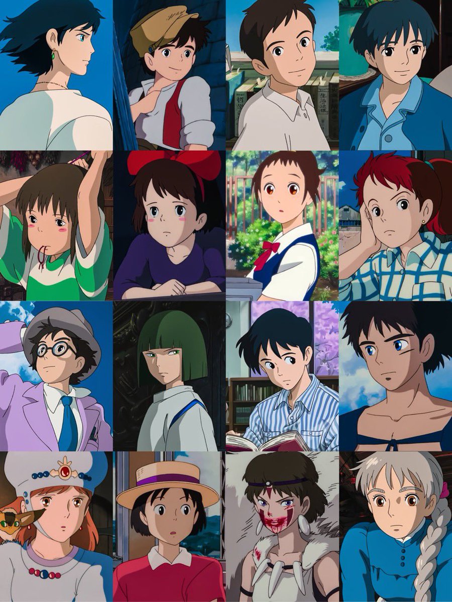 anime_'s tweet photo. What’s your favorite Ghibli character ? https://t.co/QFtqfSvDdf