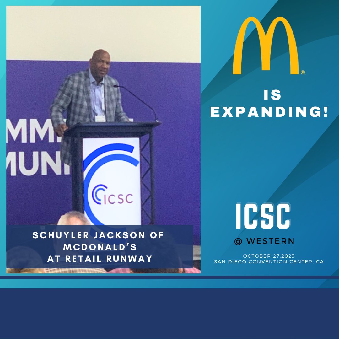 SharpLinecre's tweet image. The Retailer Runway session at the ICSC @ Western event was both informative and well-attended! It&apos;s important to highlight that our client is currently on significant expansion mode.

#icscwestern2023 @sharpLine #mcdonalds