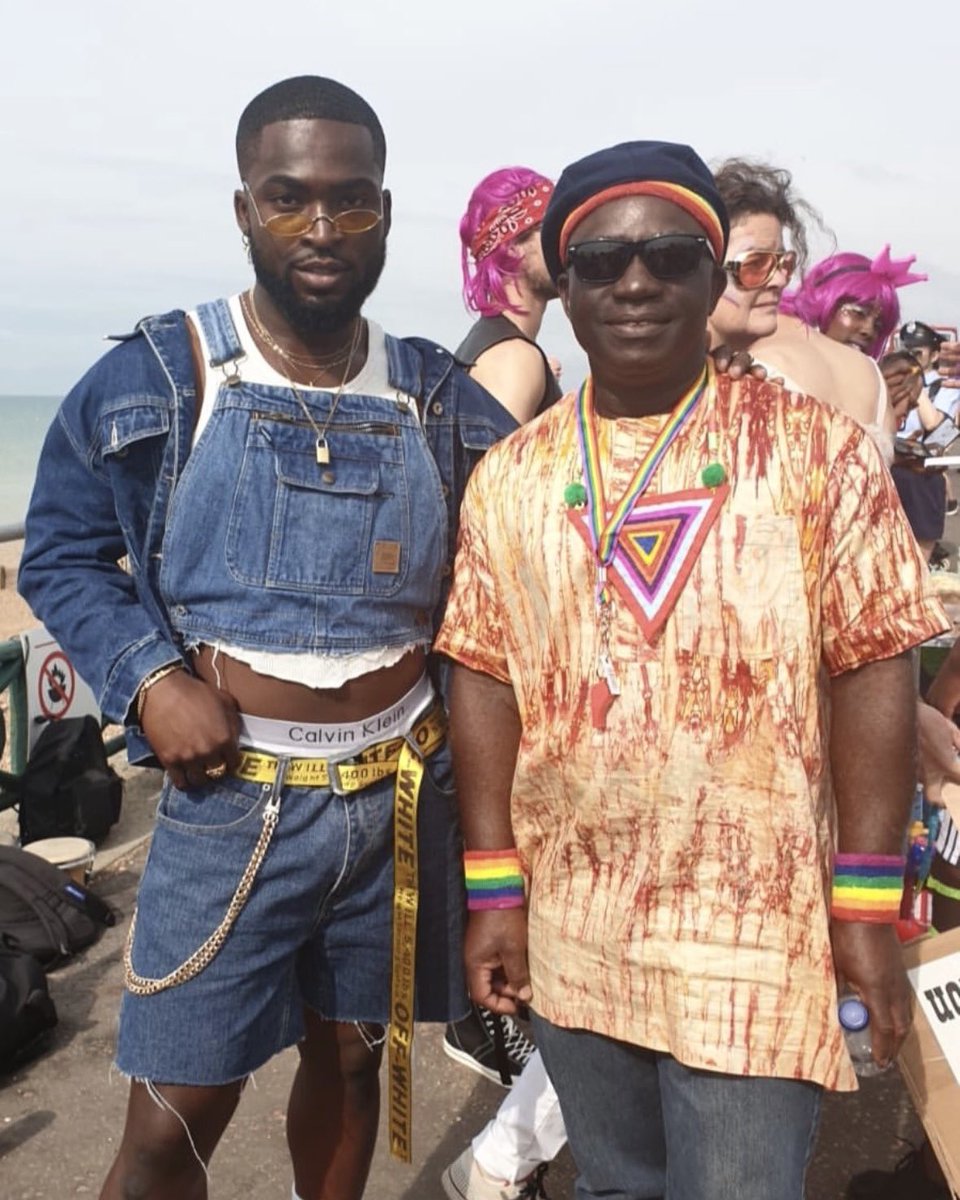 arxhiiie's tweet photo. typical nigerian dad that forced me to study law but also loves me being queer 🤣🤣 https://t.co/JhqQyW2raq