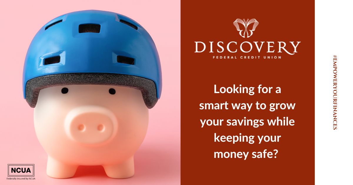 Looking for a smart way to grow your savings while keeping your money safe? With Share &amp; IRA Certificates, your money is protected, and your returns are guaranteed. No market risks, just steady growth.

Learn more: discoveryfcu.org/save/share-ira…

Federally insured by NCUA.