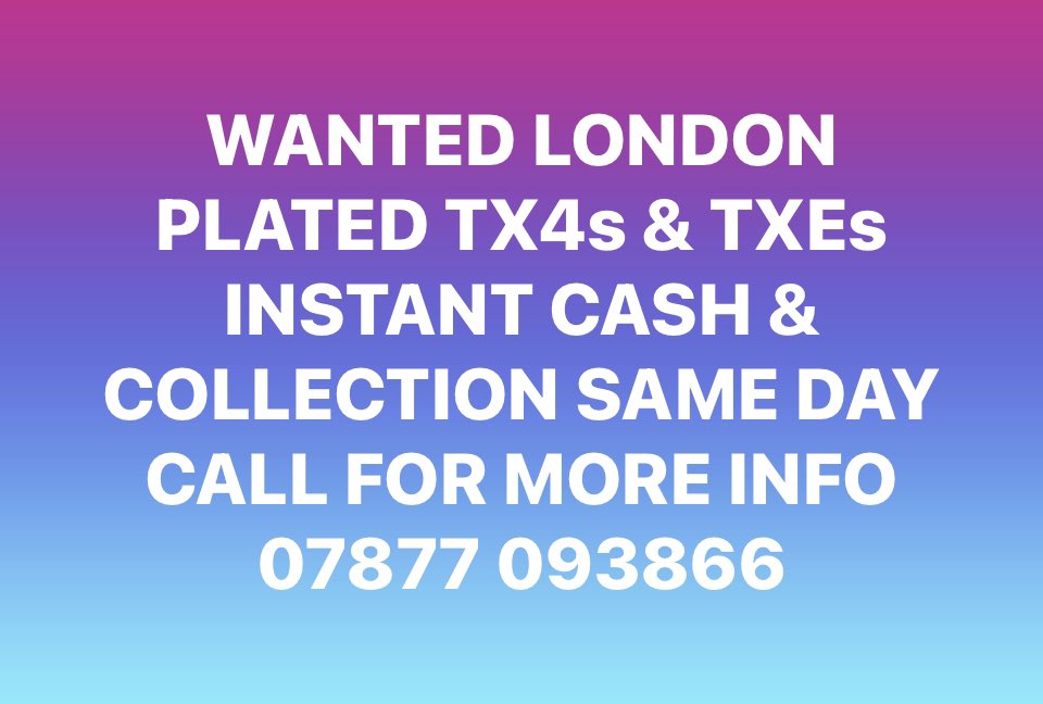 _Danny_J_Smith_'s tweet image. #TX4 #TXE #LEVC