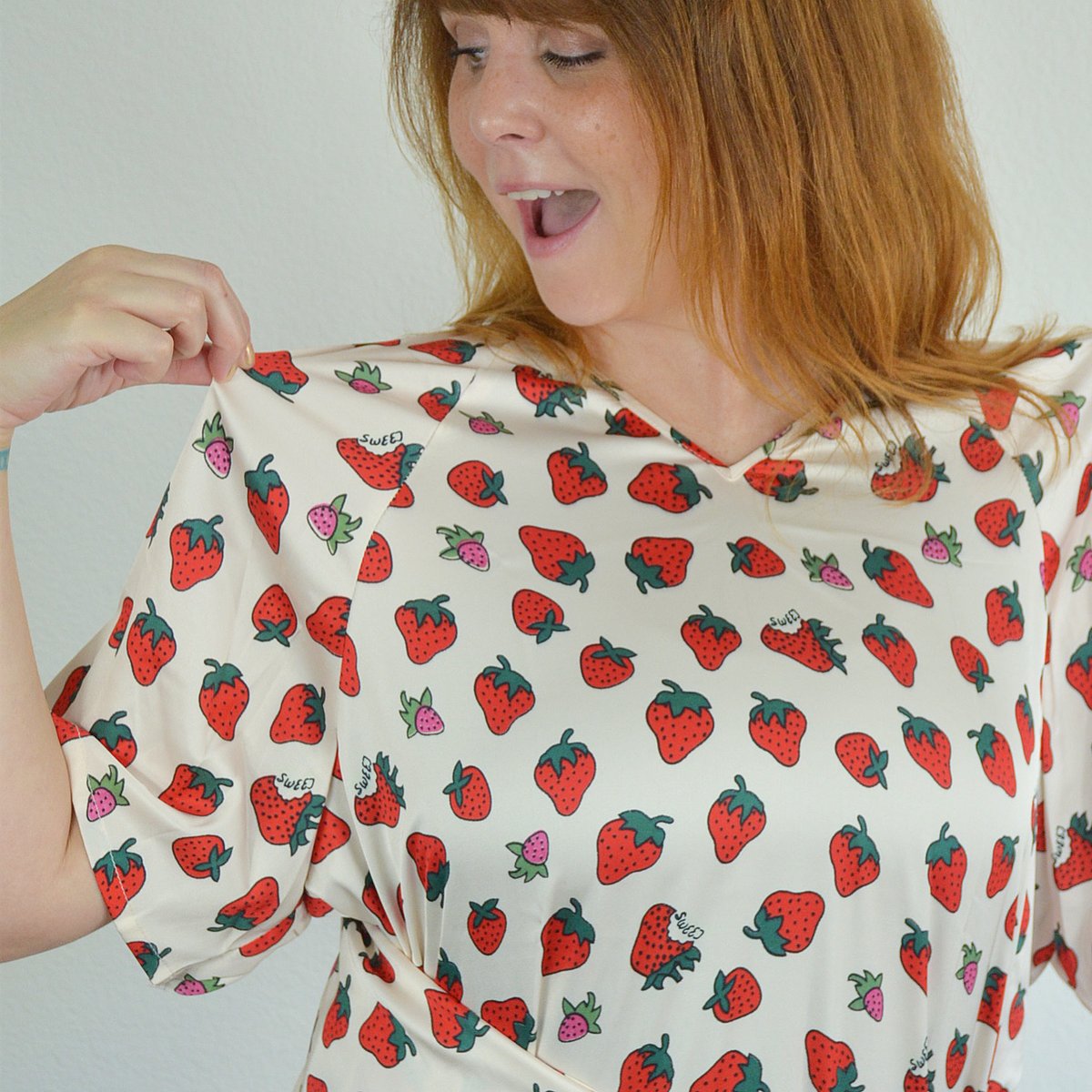 Sweeter than a strawberry and sassy as ever 🍓