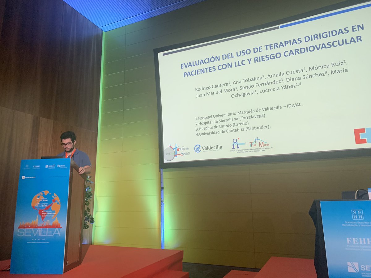 HematValdecilla's tweet photo. Segundo dรญa de congreso #Hemato2023 y tres comunicaciones orales de nuestro R4 #RodrigoCantera y nuestras R3 #AnaTobalina y #AnaGea
๐๐๐๐ https://t.co/PV5Ic4rro4