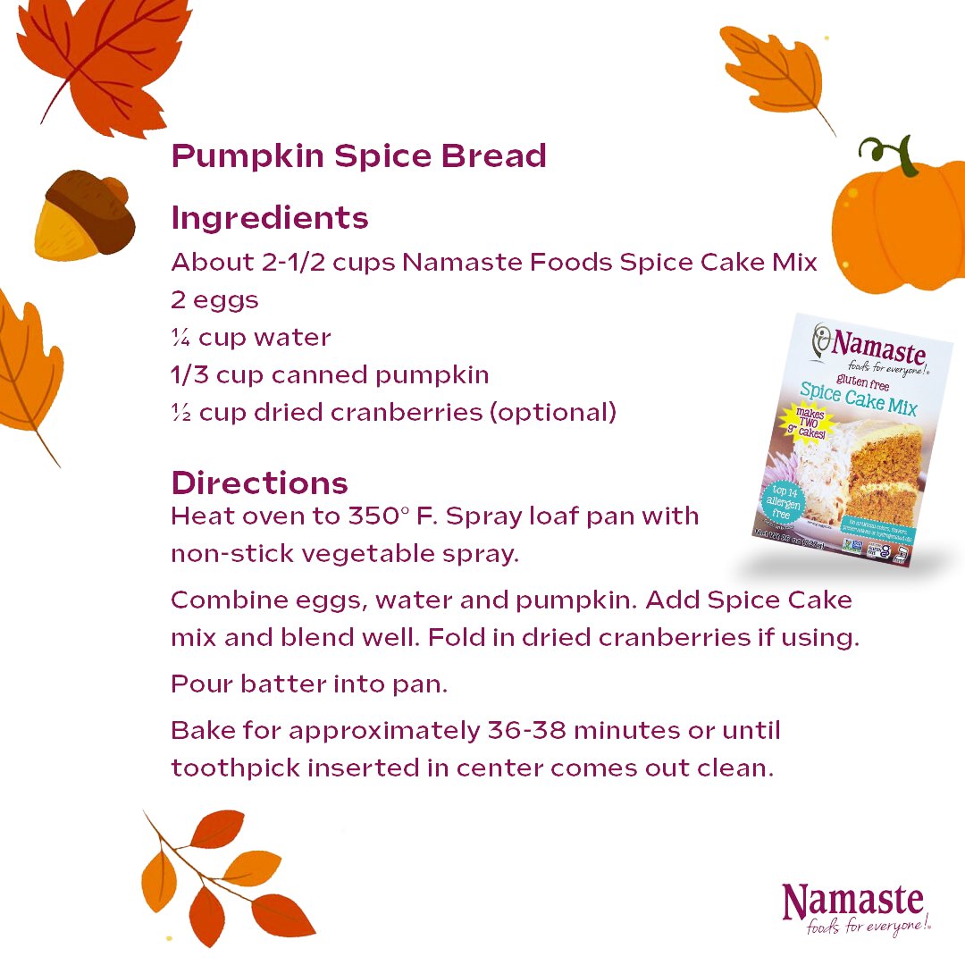 Looking for some gluten-free inspiration? We've got you covered. Try out our Pumpkin Spice Bread, made with our (best selling!) Spice Cake Mix.🎃🤤

#glutenfreerecipes #allergenfree #allergenfriendly #pumpkinspice #pumpkinspiceszn #pumpkinspicebread #easyrecipes #fallrecipes