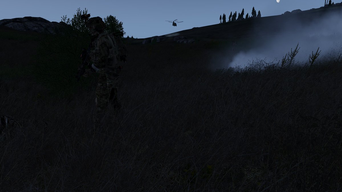 PathfinderPltn's tweet photo. Final exercise over!! Well done to the new Pathfinders. Do you have what it takes? @bohemiainteract @ArmaPlatform #Arma3 #boehmiainteractive #arma #milsim #firstin #pathfinders https://t.co/DI9bqnxtpw