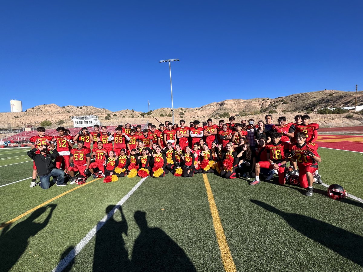 “Undisputed” District 2-4A champions: Española Valley Sundevils