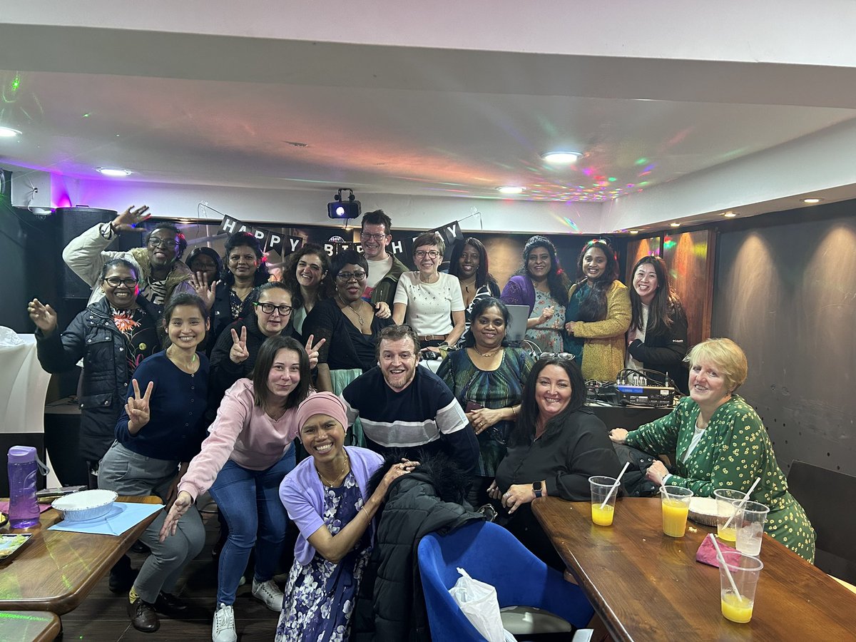 Moorfields Croydon celebrating Yolly xxx