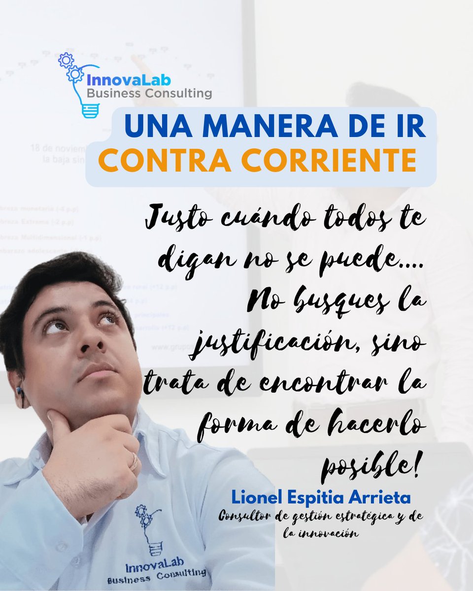 innovalabBC's tweet photo. Ser rebelde siempre ha sido mi premisa. Una de las cosas que más ha marcado mi trayectoria laboral ha sido saber encontrar las formas de llevar algo a cabo dónde otras personas me han insistido que no se puede hacer.
#Creativity #Innovation #Talent #strategy #Skills #innovalabbc https://t.co/jMJmoGCb1P