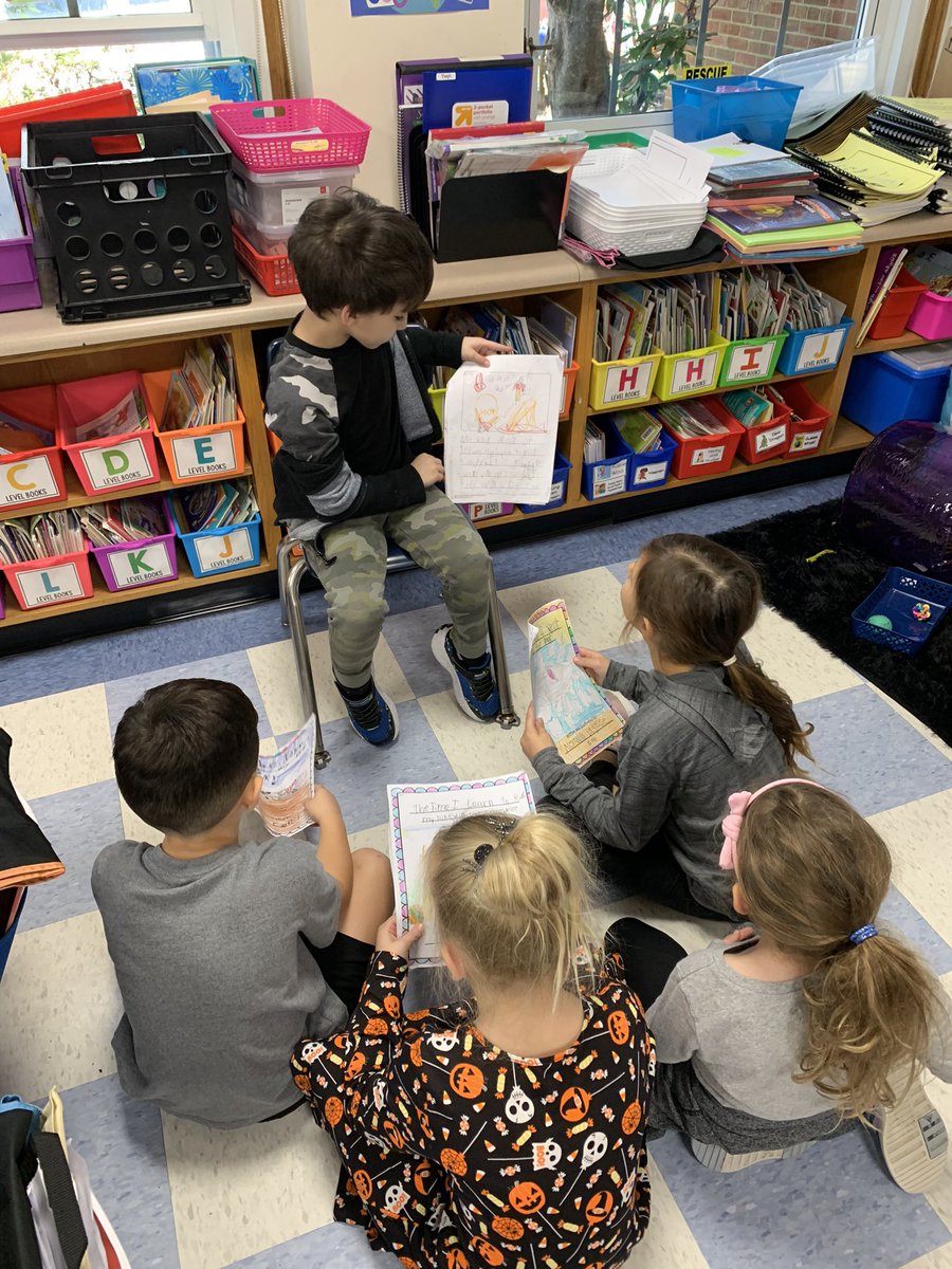 This week, our writers celebrated the end of the Small Moments unit in Writer’s Workshop! Writers each had a chance to share their published piece, ask questions, and give compliments at our publishing party! #ewlearns