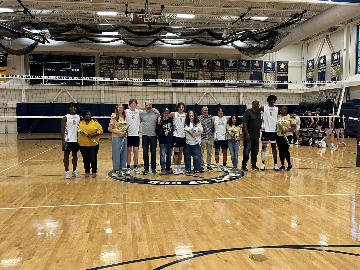 Senior Night for Varsity Crusaders! Congrats Class of 2024!!!