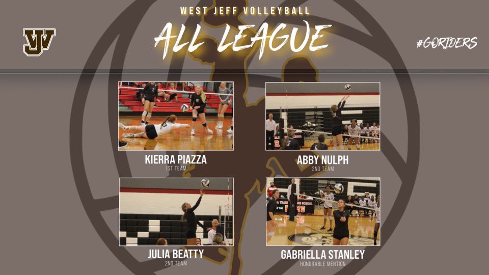westjeffVB's tweet photo. Congrats to these ladies for OHC honors: Kiera Piazza, Abby Nulph, Julia Beatty, Gabriella Stanley https://t.co/9endYbv58u