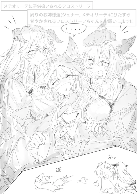 お題箱より。撫で撫で 