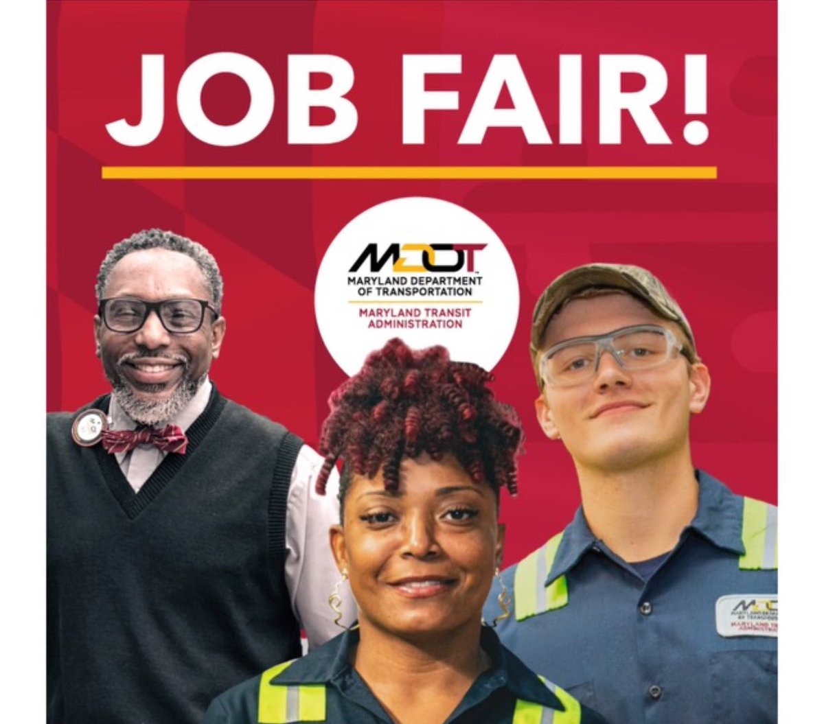 delegatepasteur's tweet image. JOB FAIR!
Saturday, October 28
9:00 am - 1:00 pm
Northwest Bus Division
4401 Mt. Hope Dr.
Baltimore, MD 21215