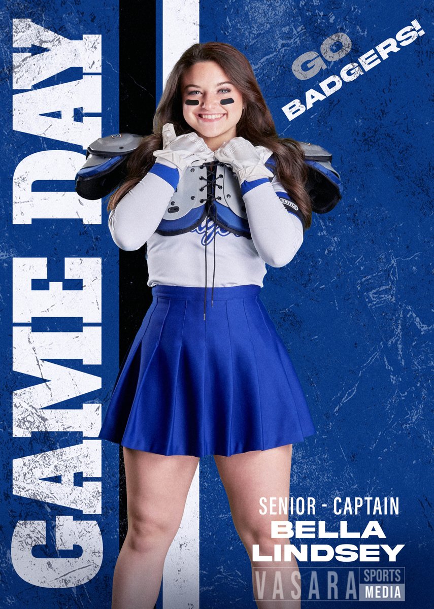 Last Home Game on Badger Field for Our 2024 Seniors!
VS Marble Falls at 7:30 PM
Badger Field, Lampasas High School
Introducing Senior, Varsity Cheerleader, Captain - Bella Lindsey...
#classof2024 #lasthomegame