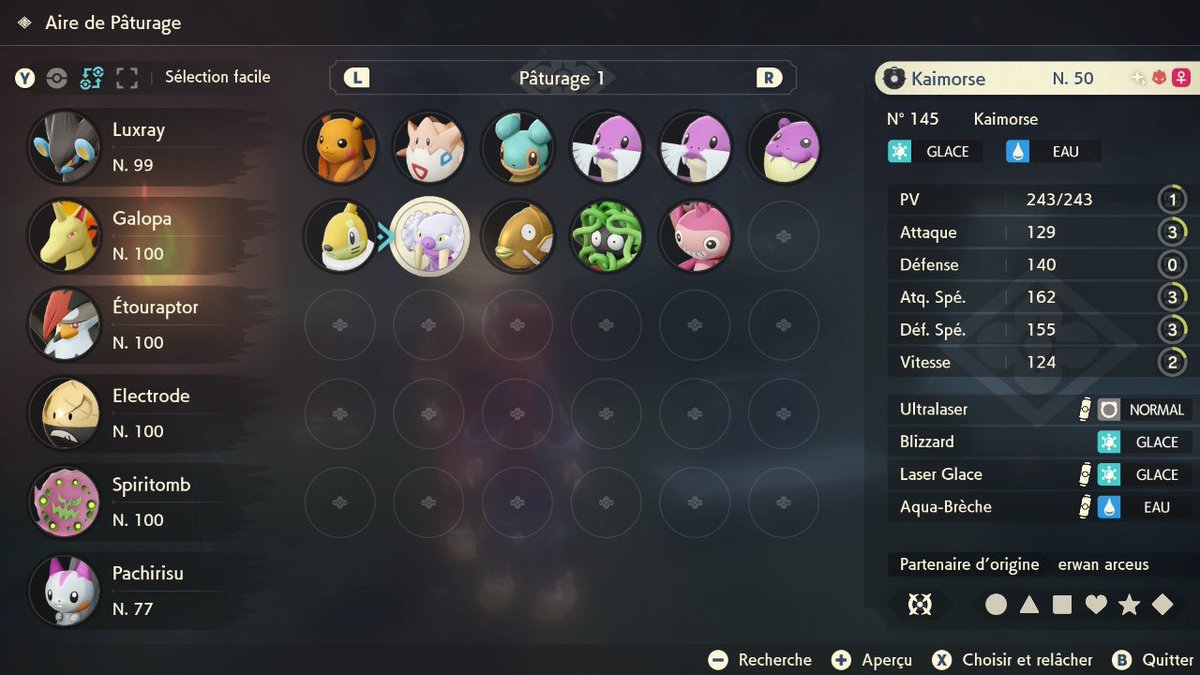 Erwan_537's tweet photo. Fin de la première soirée des #Huntergames de @Joenesteam 

26 points pour conclure ce premier live. Je suis très bien parti 💪

#Pokemon #ShinyPokemon #LegendesPokemonArceus https://t.co/jkax2X9XDi