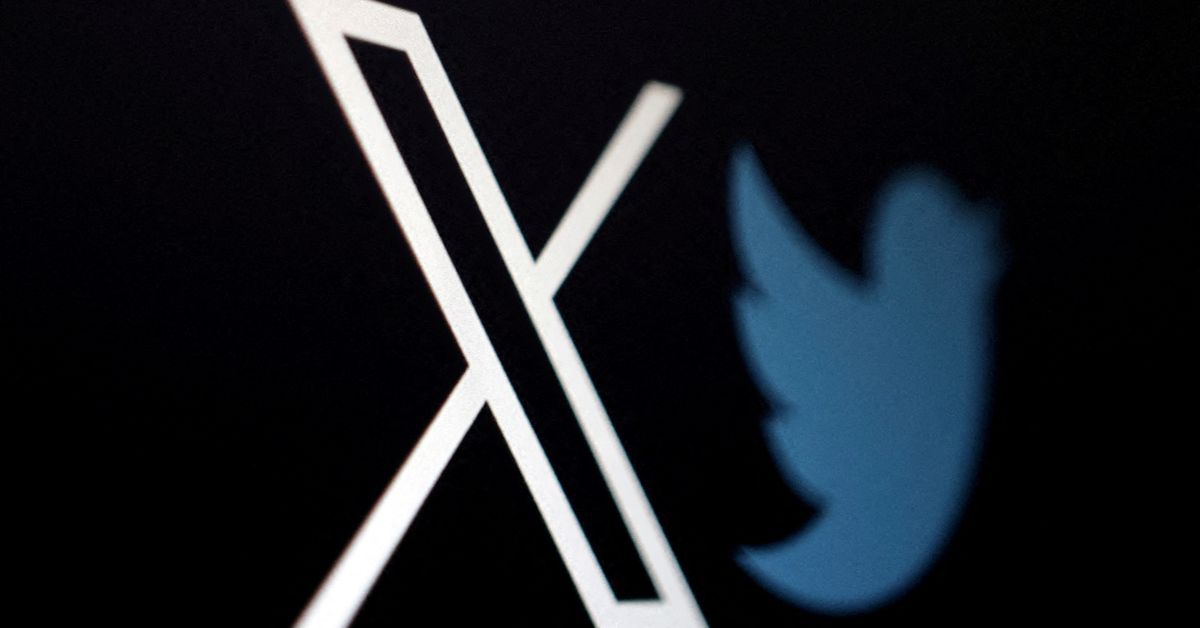 Reuters's tweet photo. Elon Musk's X launches two new premium subscription plans https://t.co/RPtVDz1IoX https://t.co/aVNaczg7WG