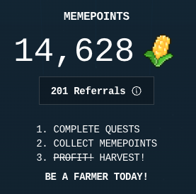 I Joined the 200 Referrals-Club! 🥳

Meme is coming to Binance, but you have still the chance to farm some meme for free 👀

👇